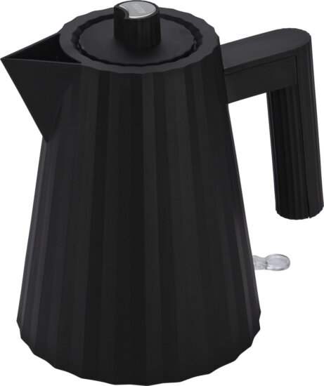 Alessi Plissé vízforraló, 1 l, fekete Alessi Plissé vízforraló, 1 l, fekete