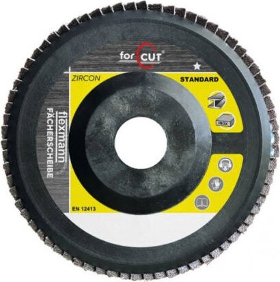 Forcut SK-1053 lamellás csiszolótárcsa, 125mm, Z100, inox Forcut SK-1053 lamellás csiszolótárcsa, 125mm, Z100, inox