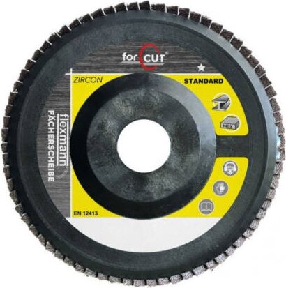 Forcut SK-1052 lamellás csiszoló korong, 125mm, Z80, inox Forcut SK-1052 lamellás csiszoló korong, 125mm, Z80, inox