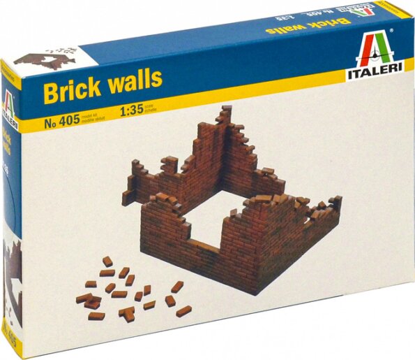 Italeri, Romos téglafalak makett, 1:35