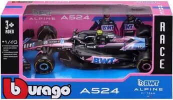 Bburago, F1 versenyautó, BWT Alpine F1 Team, 1:43