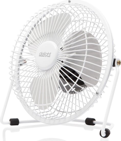 Delight 51110WH USB mini ventilátor, 18cm Delight 51110WH USB mini ventilátor, 18cm