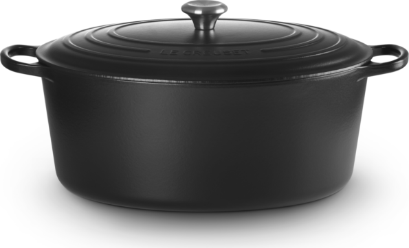 Le Creuset Signature ovális öntöttvas sütő-főzőedény, 40cm, 13,9 l, fekete Le Creuset Signature ovális öntöttvas sütő-főzőedény, 40cm, 13,9 l, fekete