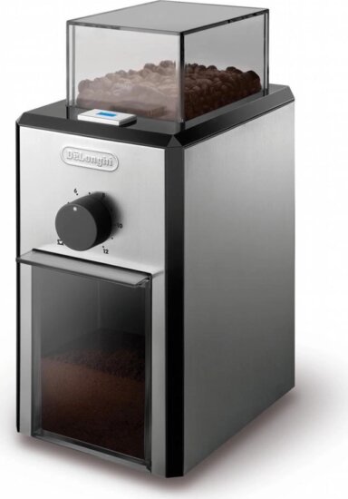 DeLonghi KG89 kávédaráló, 110W, Fekete