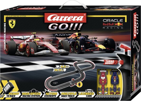 Carrera Go Bajnokok versenye készlet