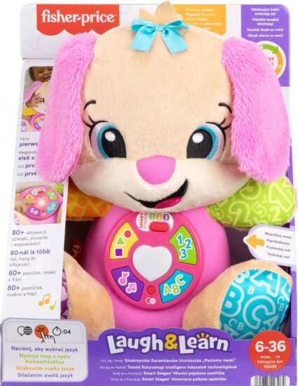 Fisher-Price Kacagj és Fejlődj! - Tanuló kutyushugi