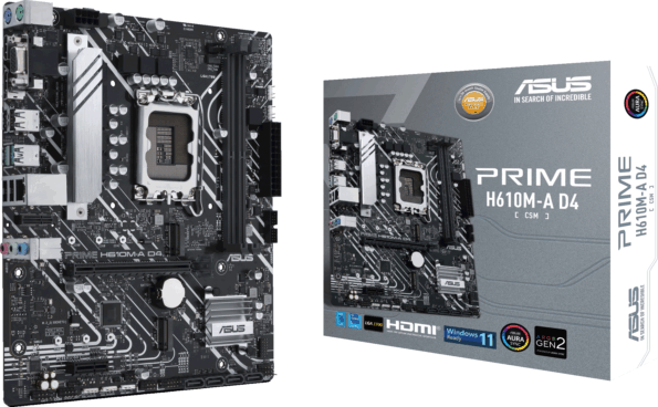 Asus PRIME H610M-A D4-CSM alaplap