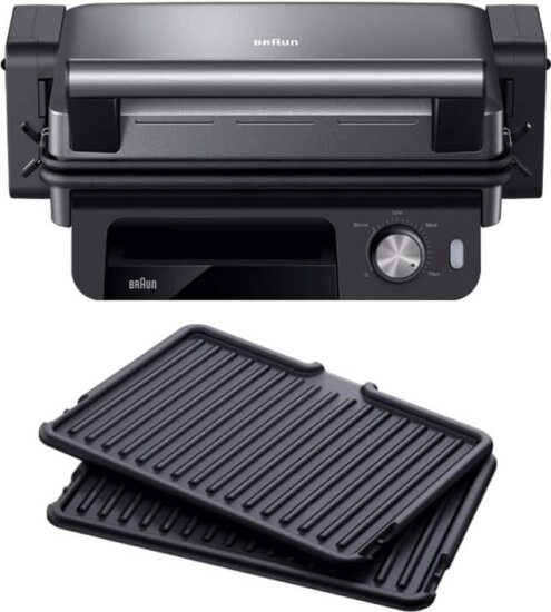Braun MultiGrill 5 CG5033 kontakt grillsütő, 2000W