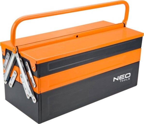 Neo Tools 84-100 szerszámosláda, 46 x 22 x 21 cm, fém Neo Tools 84-100 szerszámosláda, 46 x 22 x 21 cm, fém
