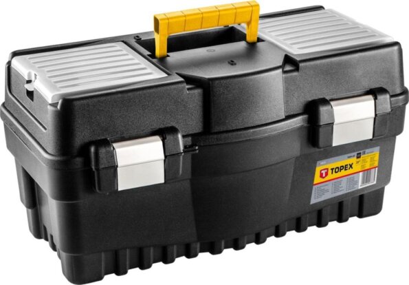 Topex 79R133 szerszámosláda, 22", 54.7 x 27.1 x 27.8 cm Topex 79R133 szerszámosláda, 22", 54.7 x 27.1 x 27.8 cm