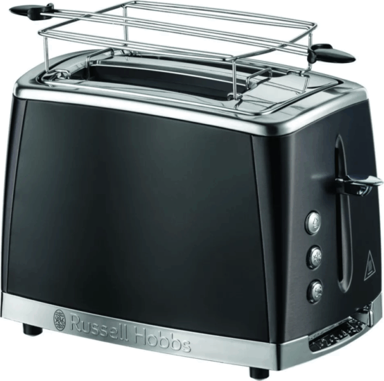 Russell Hobbs Matte Black 26150-56 kenyérpirító, 2 szeletes, matt fekete Russell Hobbs Matte Black 26150-56 kenyérpirító, 2 szeletes, matt fekete