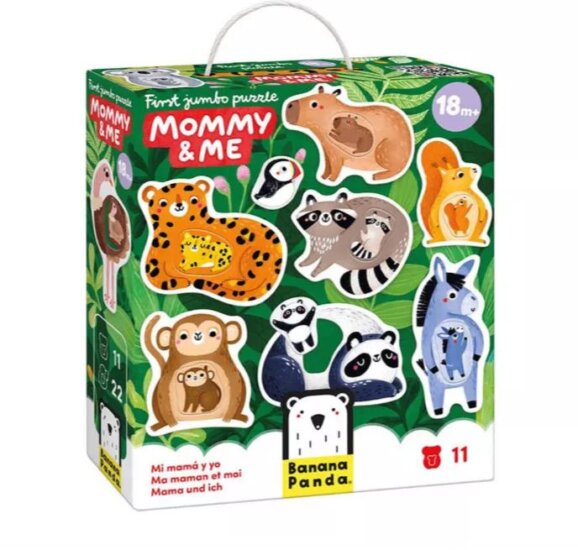 Banana Panda, Első óriás kirakóm, Állatok és kicsinyeik