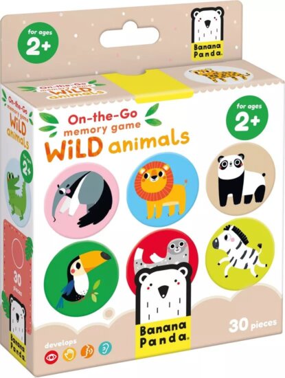 Banana Panda, Úti memóriajáték, Vadállatok Banana Panda, Úti memóriajáték, Vadállatok