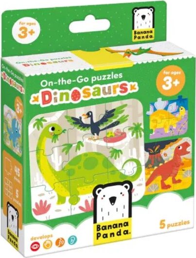 Banana panda, Úti kirakó, Dinoszauruszok Banana panda, Úti kirakó, Dinoszauruszok