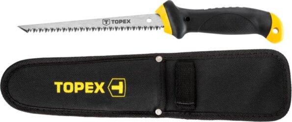 Topex 10A717 Gipszkartonfűrész,150mm, védőtasakban Topex 10A717 Gipszkartonfűrész,150mm, védőtasakban