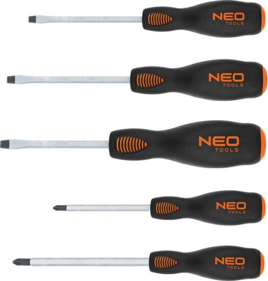 Neo Tools 04-240 csavarhúzó készlet, 5 részes, üthető Neo Tools 04-240 csavarhúzó készlet, 5 részes, üthető