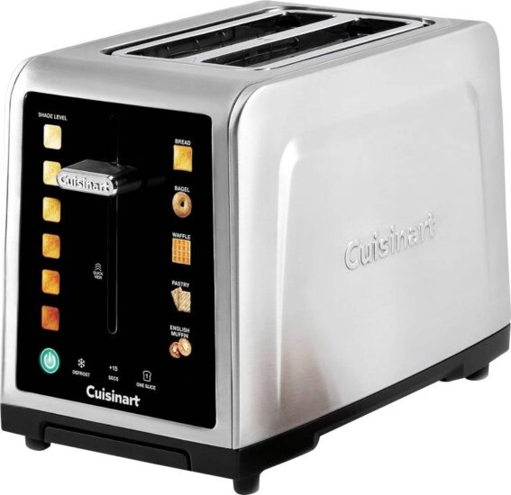 Cuisinart RBT2200E kenyérpirító, 2 szeletes, ezüst Cuisinart RBT2200E kenyérpirító, 2 szeletes, ezüst