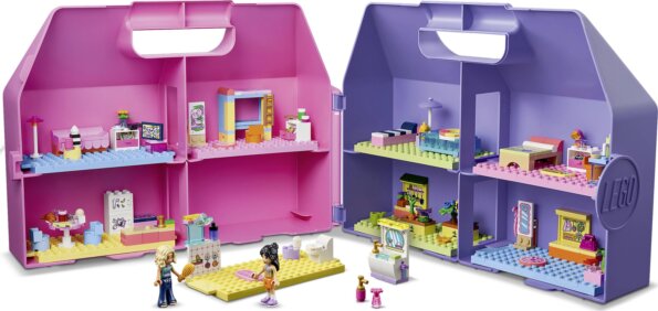 LEGO® Friends, Kreatív, bőröndalakú babaház