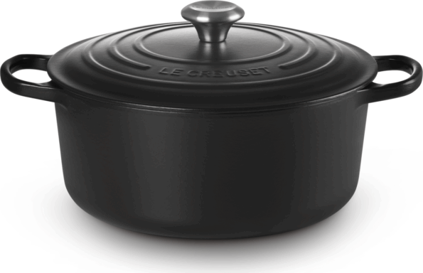 Le Creuset Signature kerek öntöttvas sütő-főzőedény, 28cm, 6,7 l, fekete Le Creuset Signature kerek öntöttvas sütő-főzőedény, 28cm, 6,7 l, fekete