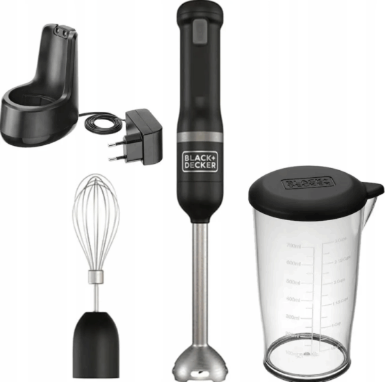 Black & Decker Kitchen Wand BCKM1012KB akkus botmixer szett, fekete Black & Decker Kitchen Wand BCKM1012KB akkus botmixer szett, fekete