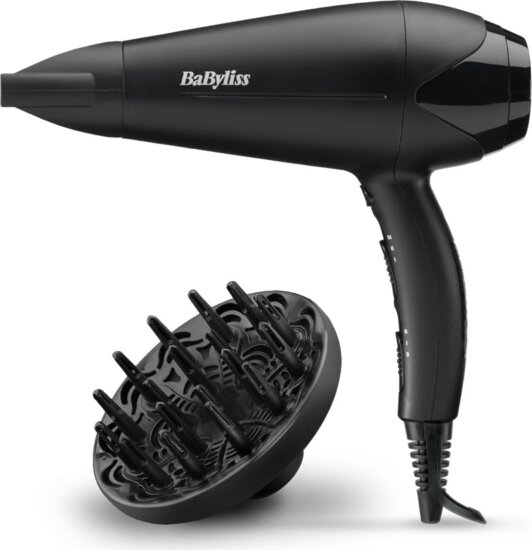 BaByliss Power Dry D563DE hajszárító 2100W, fekete BaByliss Power Dry D563DE hajszárító 2100W, fekete