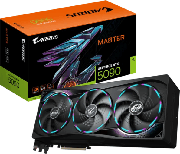 Gigabyte AORUS GeForce RTX 5090 Master 32GB GDDR7 OC Gigabyte AORUS GeForce RTX 5090 Master 32GB GDDR7 OC