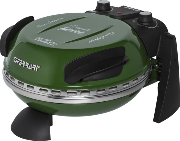 G3 Ferrari EVO Forno Pizza Delizia G10006 pizzasütő, 1200W, zöld G3 Ferrari EVO Forno Pizza Delizia G10006 pizzasütő, 1200W, zöld