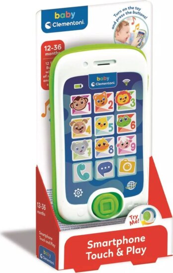 Clementoni, Touch & Play, Okostelefon fénnyel és hanggal
