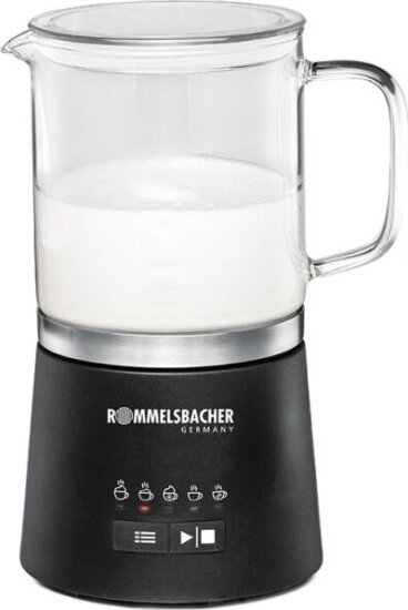 Rommelsbacher MS 625 tejhabosító, 600W, fekete Rommelsbacher MS 625 tejhabosító, 600W, fekete