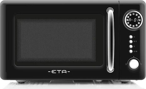 ETA Retro 3210 90020 mikrohullámú sütő, 700W, Fekete