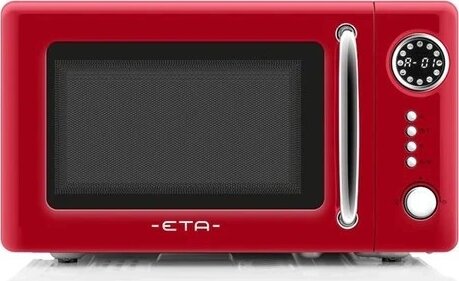 ETA Retro 3210 90030 mikrohullámú sütő, 700W, Piros ETA Retro 3210 90030 mikrohullámú sütő, 700W, Piros