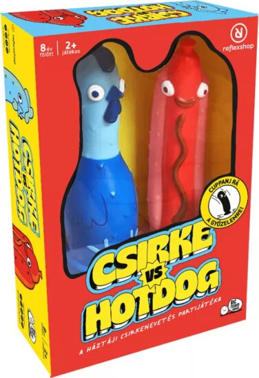 Csirke vs HotDog társasjáték Csirke vs HotDog társasjáték