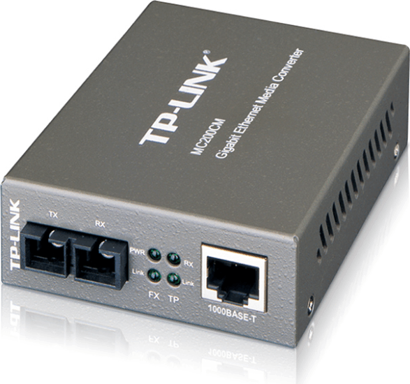 TP-Link MC200CM Gigabites SC médiakonverter TP-Link MC200CM Gigabites SC médiakonverter