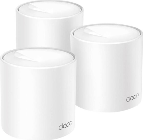 TP-Link Deco X10 (Wi-Fi 6, AX1500, kétsávos, Mesh, 3-Pack) TP-Link Deco X10 (Wi-Fi 6, AX1500, kétsávos, Mesh, 3-Pack)