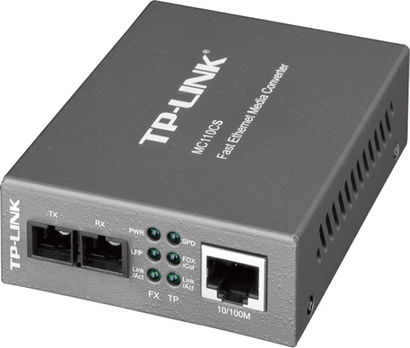 TP-Link MC110CS 100 Mbps SC Single Mode médiakonverter TP-Link MC110CS 100 Mbps SC Single Mode médiakonverter