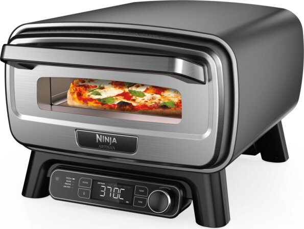 Ninja MO201EU Artisan kültéri elektromos pizzasütő és air fryer