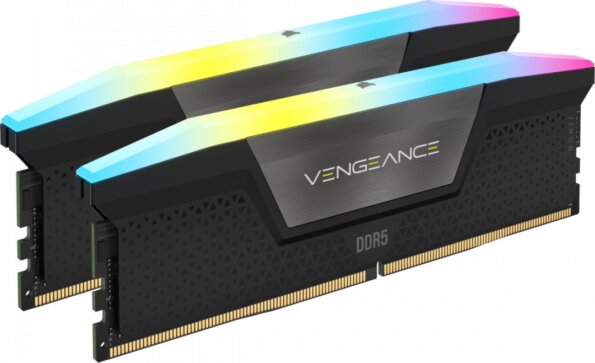 Corsair 32GB DDR5 5200MHz Kit(2x16GB) Vengeance RGB Black