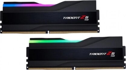 G.SKILL Trident Z5 RGB DDR5 7600MHz CL36 32GB Kit2 (2x16GB) Intel XMP Black G.SKILL Trident Z5 RGB DDR5 7600MHz CL36 32GB Kit2 (2x16GB) Intel XMP Black