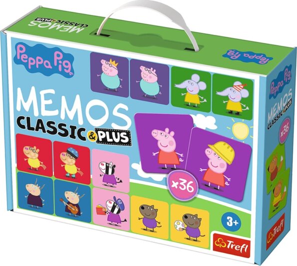 Trefl, Classic & Plus Peppa malac memóriajáték Trefl, Classic & Plus Peppa malac memóriajáték