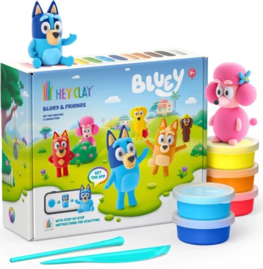 Hey Clay, Nagy gyurma szett, Bluey Hey Clay, Nagy gyurma szett, Bluey