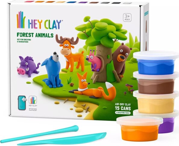 Hey Clay gyurma szett, Erdei állatok Hey Clay gyurma szett, Erdei állatok