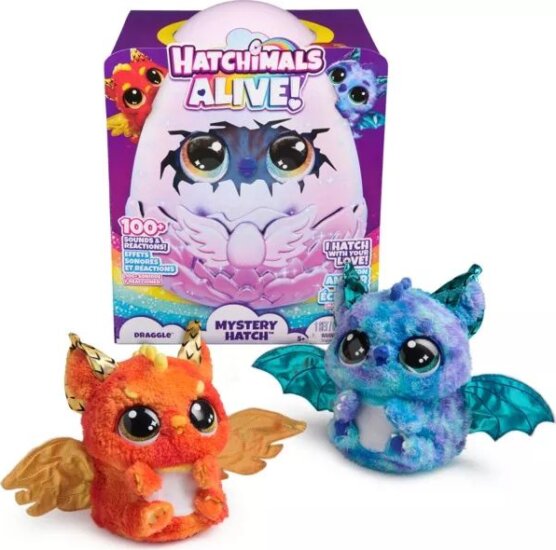 Hatchimals Alive, Titkos Óriás tojás, Sárkány Hatchimals Alive, Titkos Óriás tojás, Sárkány