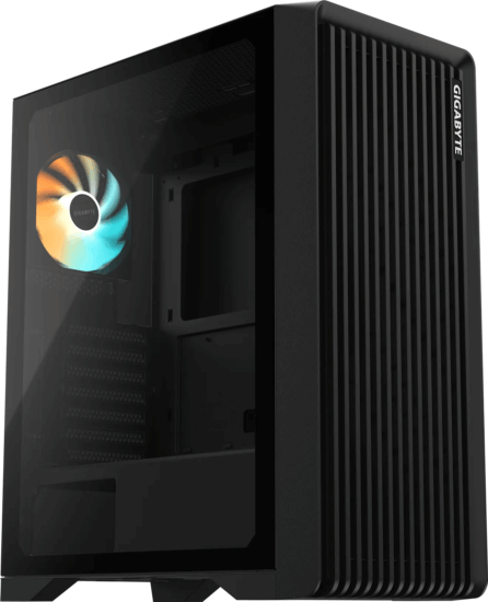 Gigabyte GB-C103G számítógépház, fekete