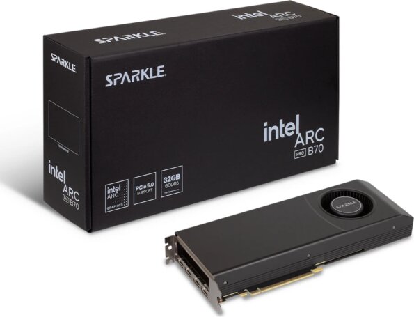 Intel Arc B70 Pro AI 32GB GDDR6 videókártya