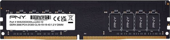 PNY 16GB / 2666MHz Black (DDR4) PNY 16GB / 2666MHz Black (DDR4)
