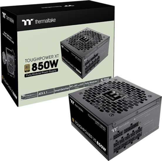 Thermaltake Toughpower XT (850W, 80Plus® Gold, ATX 3.1) Thermaltake Toughpower XT (850W, 80Plus® Gold, ATX 3.1)