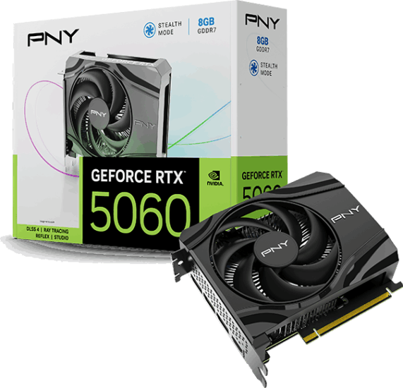 PNY GeForce RTX 5060 8GB GDDR7 videókártya PNY GeForce RTX 5060 8GB GDDR7 videókártya