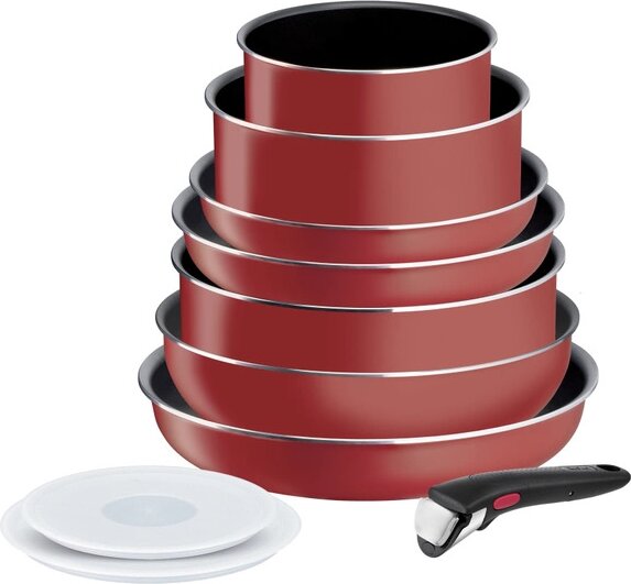 Tefal L1529402 serpenyő szett, 10 részes Tefal L1529402 serpenyő szett, 10 részes