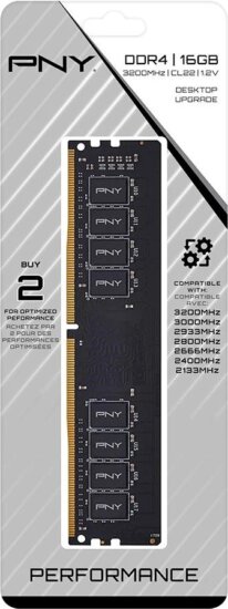 PNY 16GB / 3200MHz Black (DDR4)