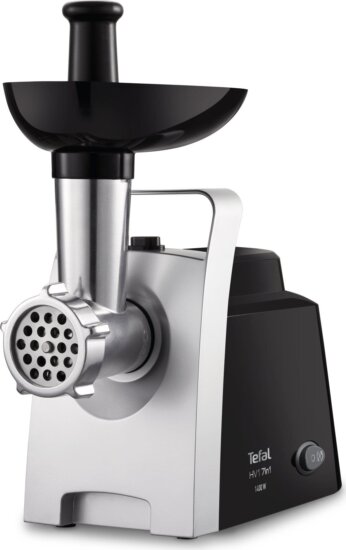 Tefal HV1 7 az 1-ben húsdaráló, 1400W, ezüst-fekete Tefal HV1 7 az 1-ben húsdaráló, 1400W, ezüst-fekete